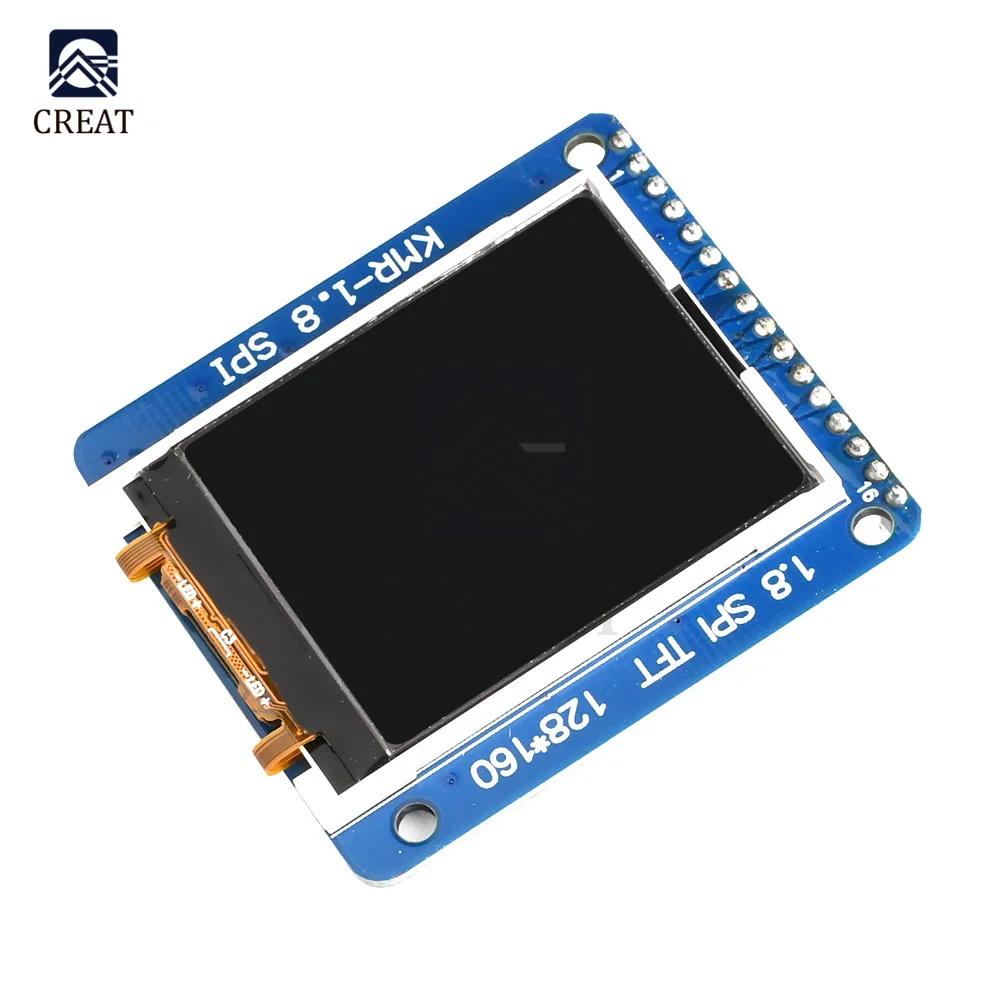 1.8 ġ SPI  TFT 128x160 ȼ ÷ LCD  극ũ ƿ ST7735R, Arduino 51 AVR STM32 